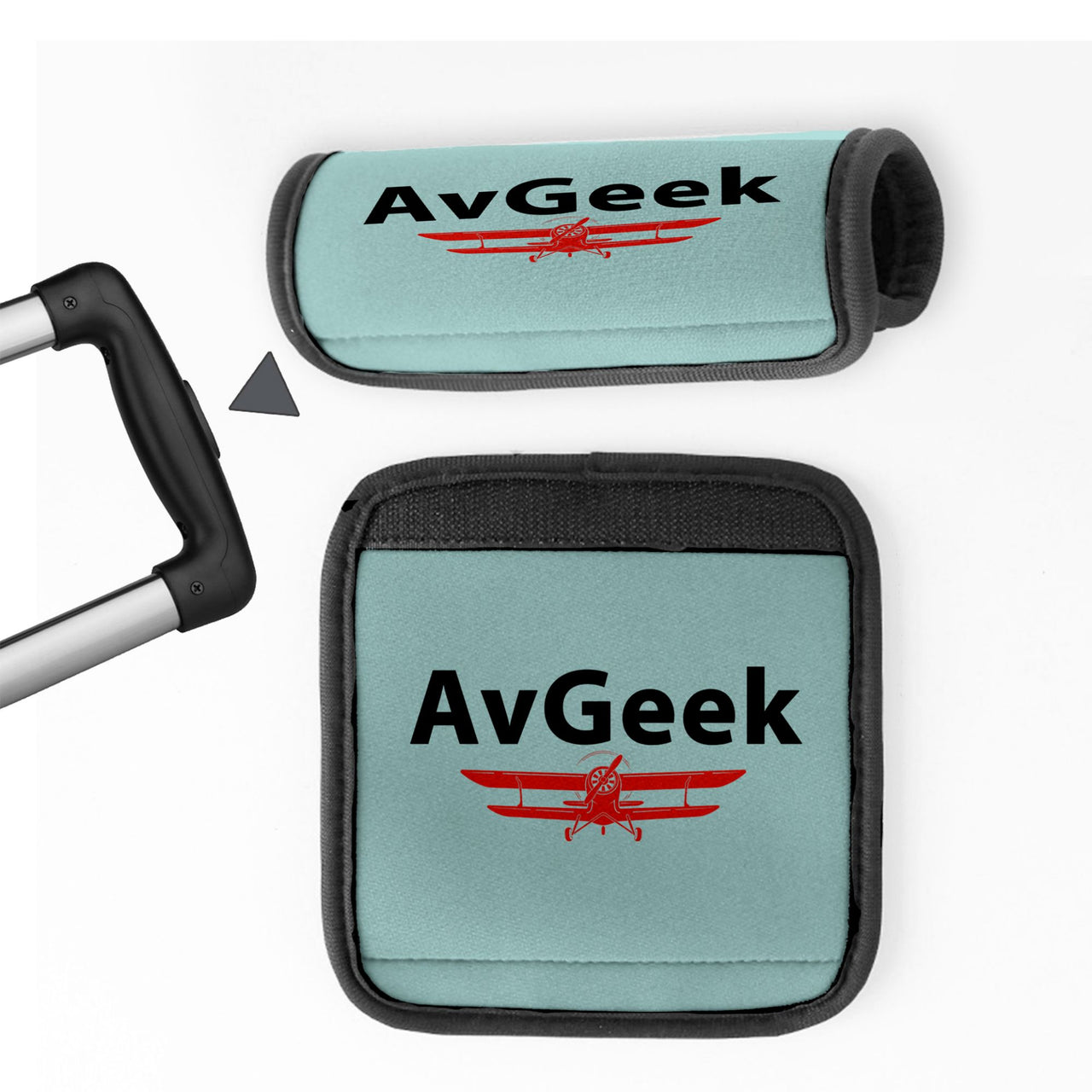 Avgeek Designed Neoprene Luggage Handle Covers
