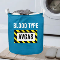 Thumbnail for Blood Type AVGAS Designed Laundry Baskets