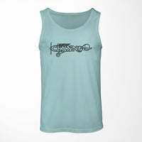 Thumbnail for Special Cessna Text Designed Tank Tops