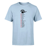 Thumbnail for Aviation Alphabet Designed T-Shirts