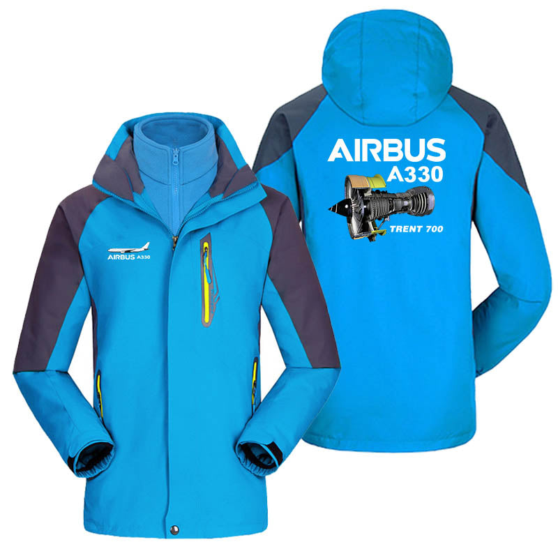 Airbus A330 & Trent 700 Engine Designed Thick Skiing Jackets
