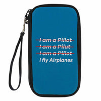Thumbnail for I Fly Airplanes Designed Travel Cases & Wallets