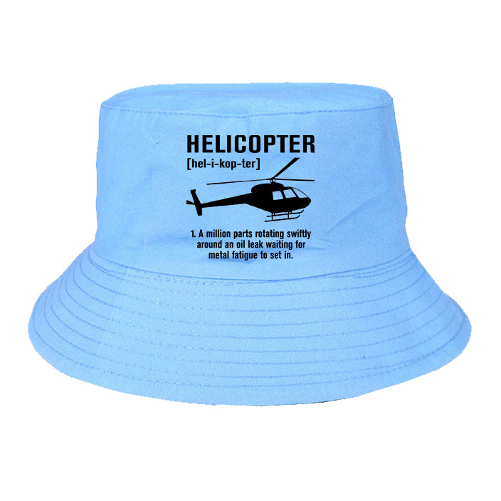 Helicopter [Noun] Designed Summer & Stylish Hats