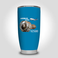 Thumbnail for Airbus A320 & V2500 Engine Designed Tumbler Travel Mugs