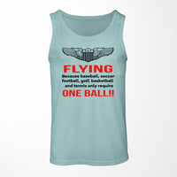 Thumbnail for Flying One Ball Designed Tank Tops