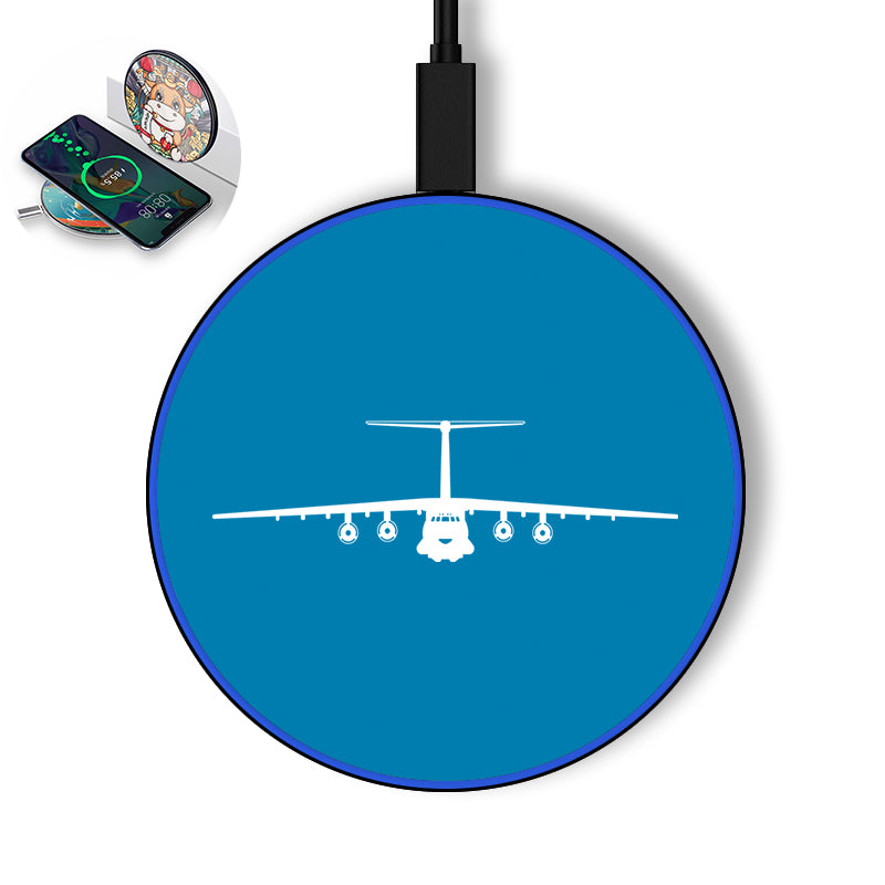 Ilyushin IL-76 Silhouette Designed Wireless Chargers