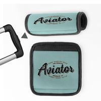 Thumbnail for Aviator - Dont Make Me Walk Designed Neoprene Luggage Handle Covers