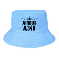 Thumbnail for Airbus A340 & Plane Designed Summer & Stylish Hats