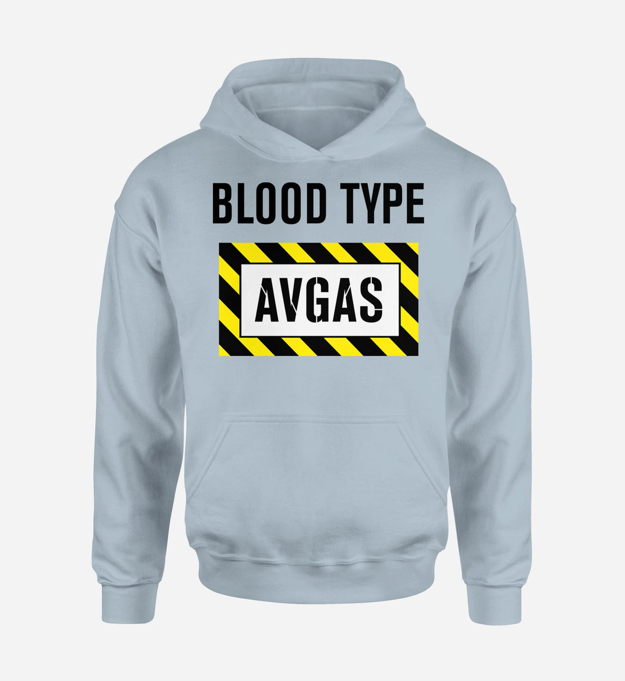 Blood Type AVGAS Designed Hoodies