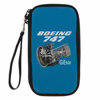 Thumbnail for Boeing 747 & GENX Engine Designed Travel Cases & Wallets