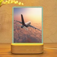 Thumbnail for Super Cruising Airbus A380 over Clouds Designed Night Lamp