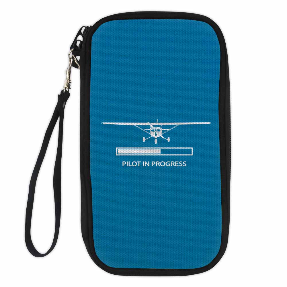 Pilot In Progress (Cessna) Designed Travel Cases & Wallets