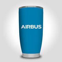 Thumbnail for Airbus & Text Designed Tumbler Travel Mugs