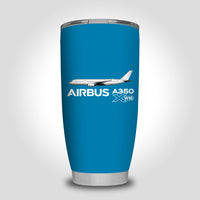 Thumbnail for The Airbus A350 WXB Designed Tumbler Travel Mugs