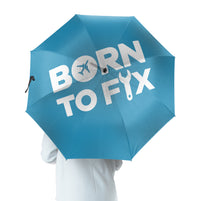 Thumbnail for Born To Fix Airplanes Designed Umbrella