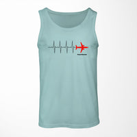 Thumbnail for Aviation Heartbeats Designed Tank Tops