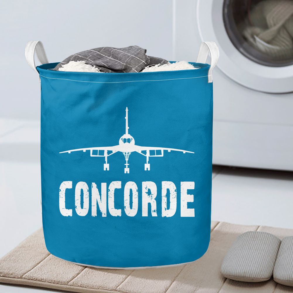Concorde & Plane Designed Laundry Baskets