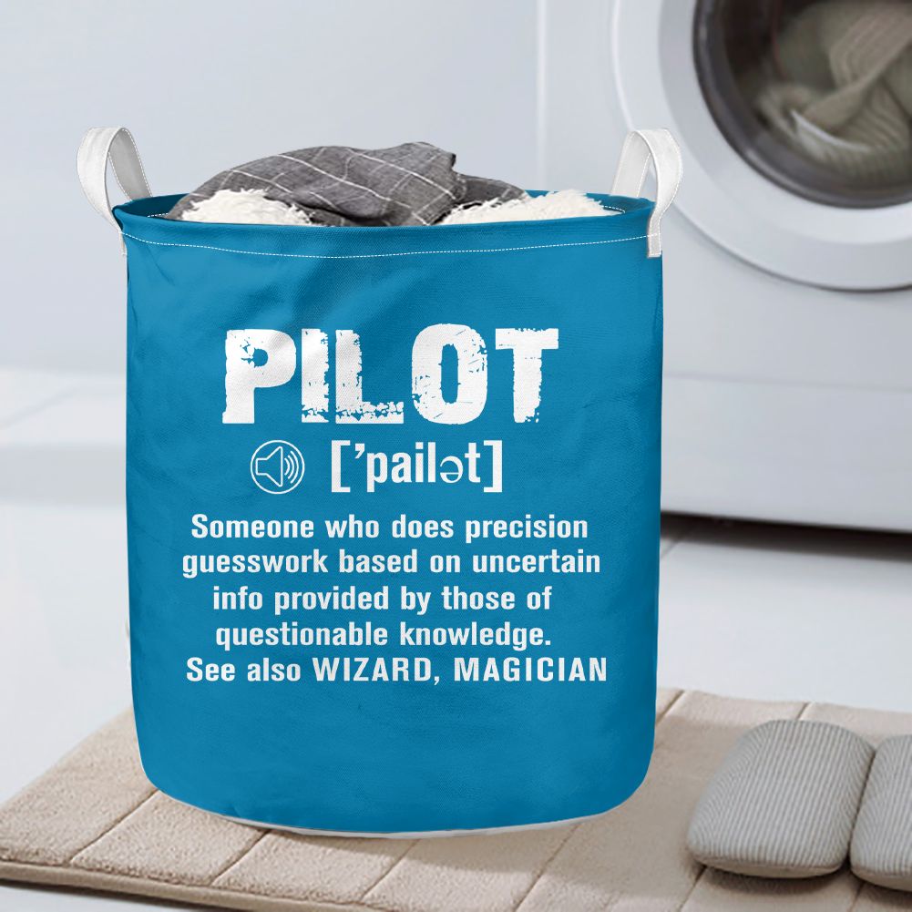 Pilot [Noun] Designed Laundry Baskets