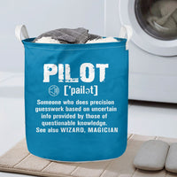 Thumbnail for Pilot [Noun] Designed Laundry Baskets