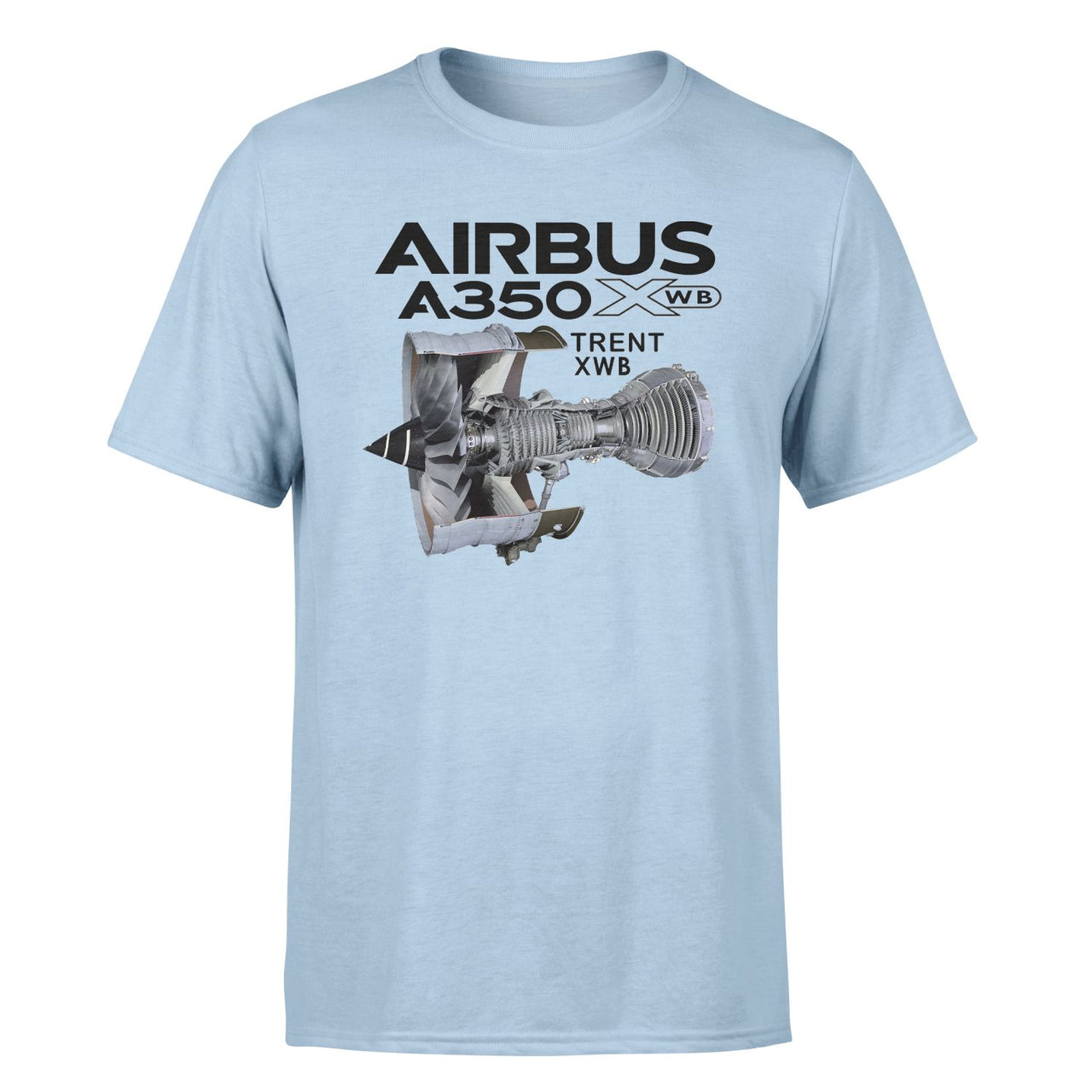 Airbus A350 & Trent Wxb Engine Designed T-Shirts