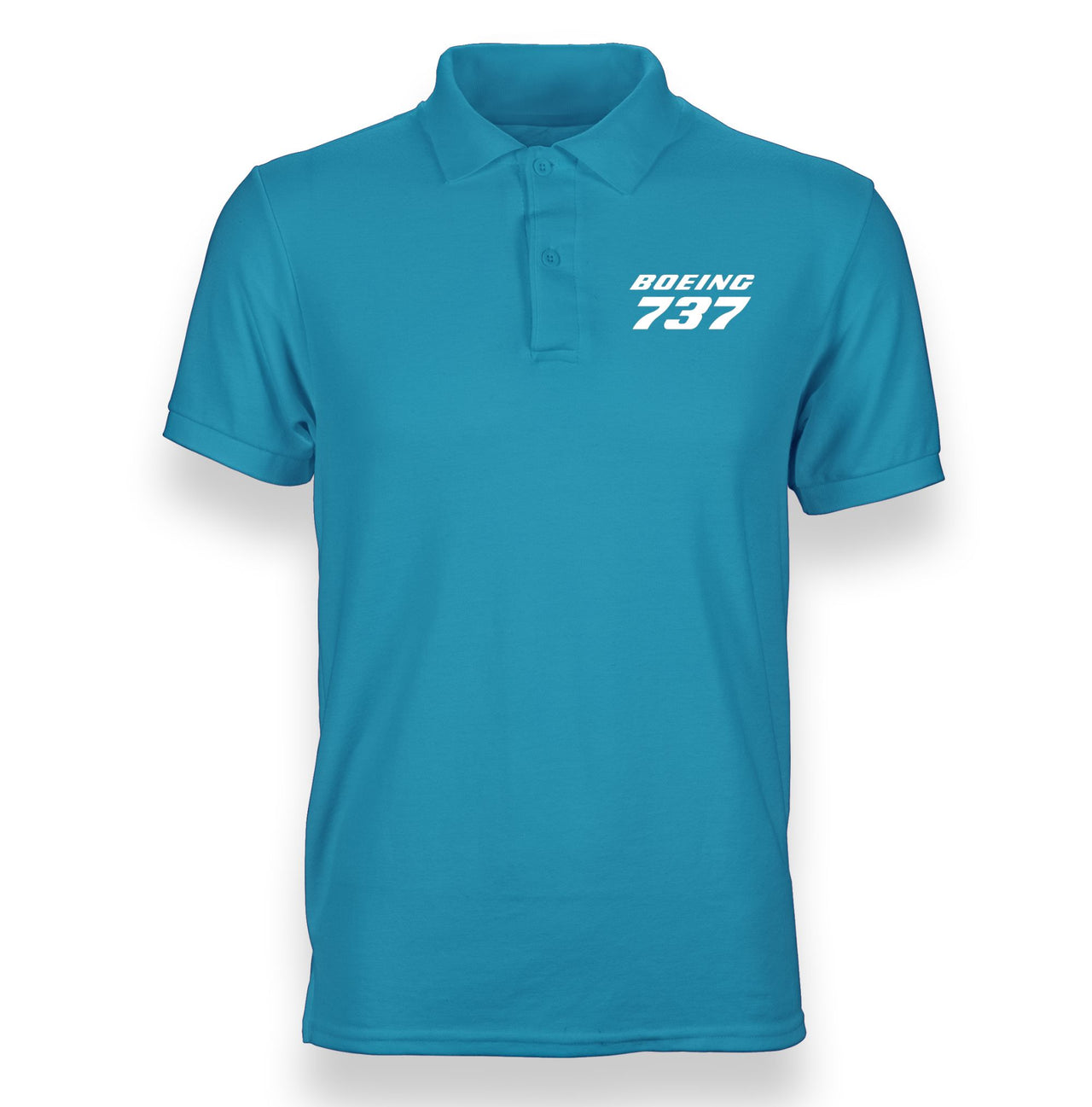 Boeing 737 & Text Designed "WOMEN" Polo T-Shirts