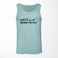 Thumbnail for Born To Fly Glider Designed Tank Tops