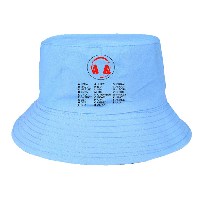 Aviation Alphabet 3 Designed Summer & Stylish Hats