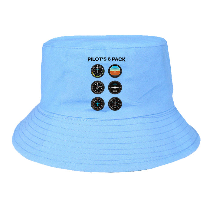 Pilot's 6 Pack Designed Summer & Stylish Hats