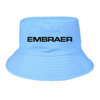 Thumbnail for Embraer & Text Designed Summer & Stylish Hats