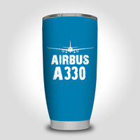 Thumbnail for Airbus A330 & Plane Designed Tumbler Travel Mugs