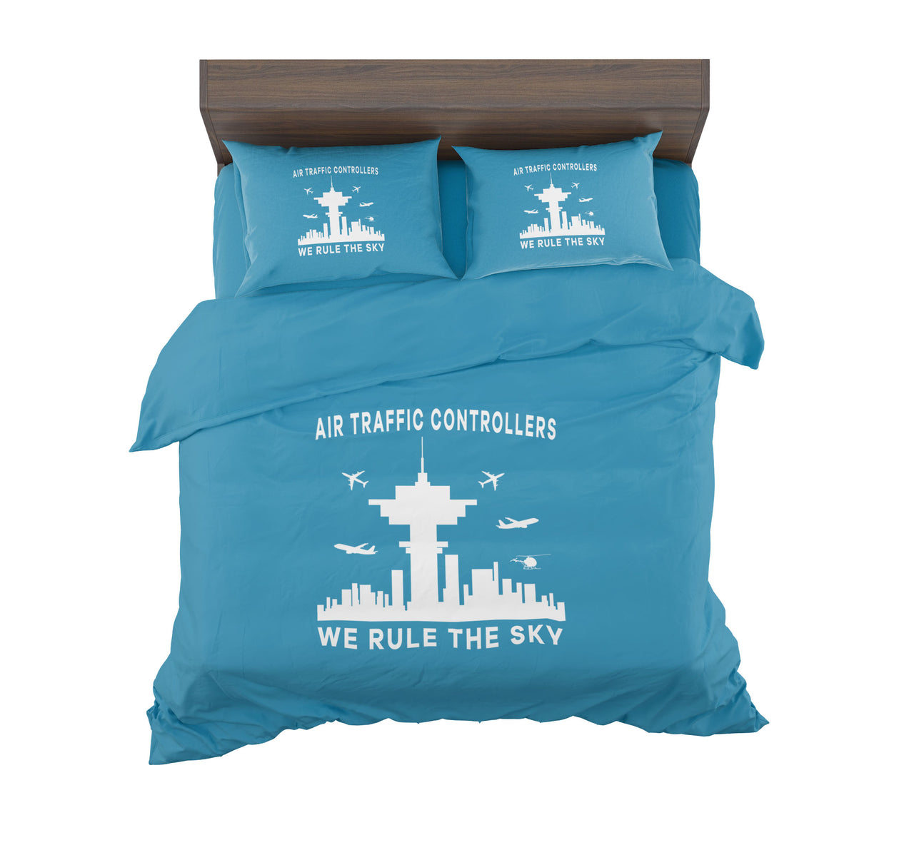 Air Traffic Controllers - We Rule The Sky Designed Bedding Sets