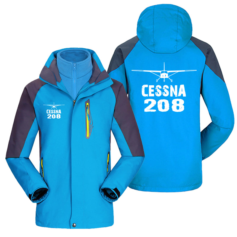 Cessna 208 & Plane Designed Thick Skiing Jackets
