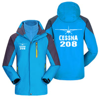 Thumbnail for Cessna 208 & Plane Designed Thick Skiing Jackets