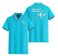 Thumbnail for Antonov AN-225 (14) Designed Stylish Polo T-Shirts (Double-Side)