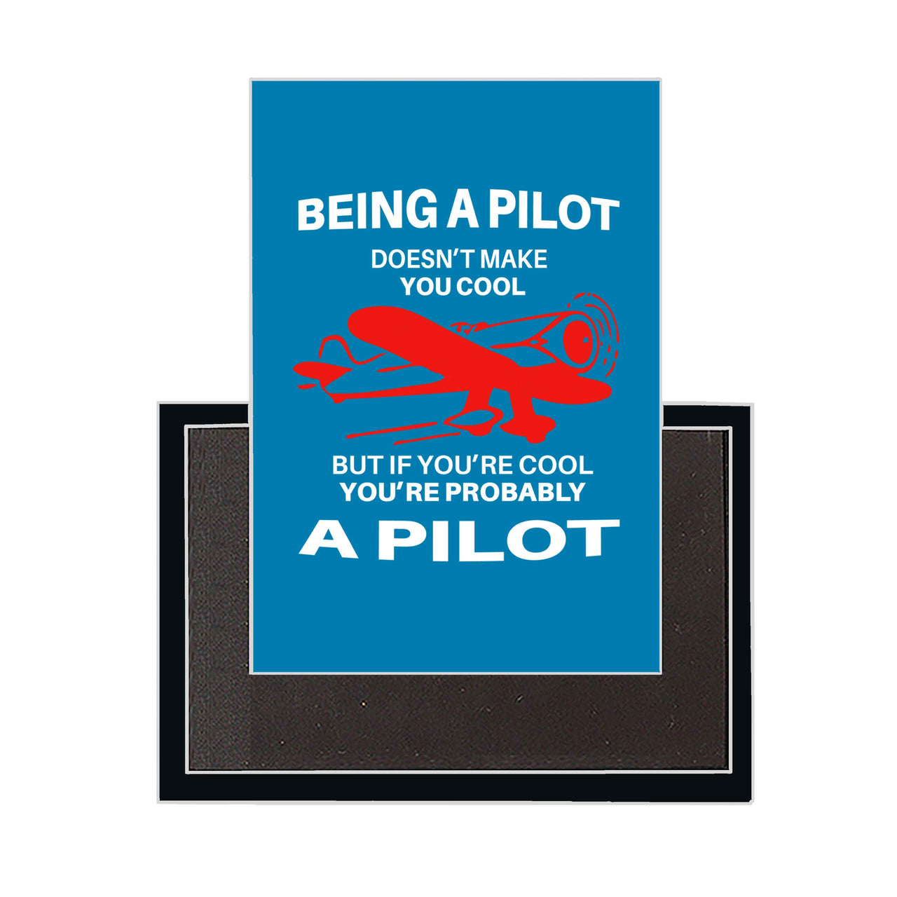 If You're Cool You're Probably a Pilot Designed Magnets