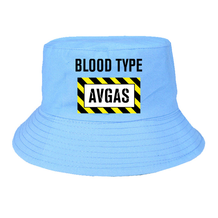 Blood Type AVGAS Designed Summer & Stylish Hats