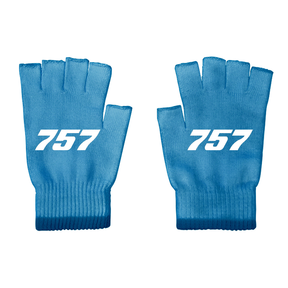 757 Flat Text Designed Cut Gloves