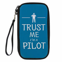 Thumbnail for Trust Me I'm a Pilot Designed Travel Cases & Wallets