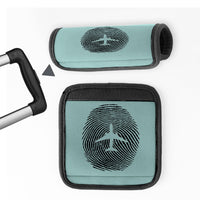 Thumbnail for Aviation Finger Print Designed Neoprene Luggage Handle Covers