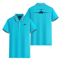 Thumbnail for Boeing 717 Silhouette Designed Stylish Polo T-Shirts (Double-Side)