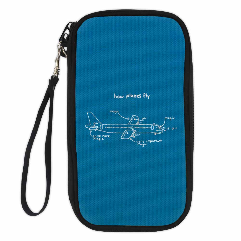 How Planes Fly Designed Travel Cases & Wallets