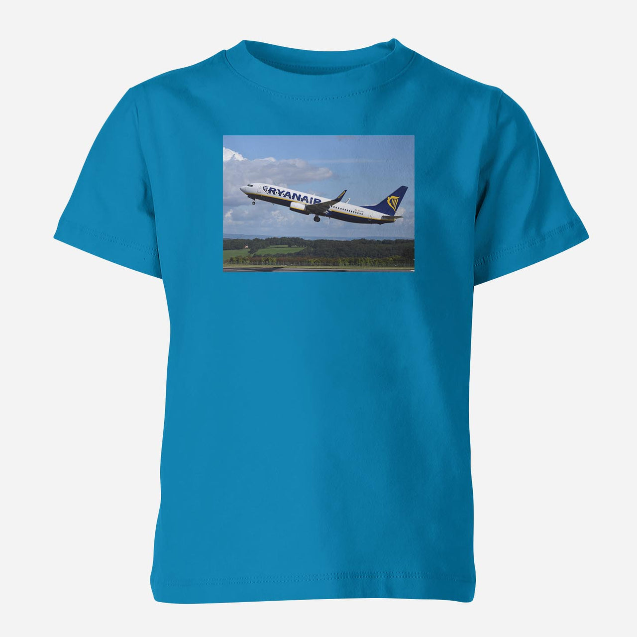 Departing Ryanair's Boeing 737 Designed Children T-Shirts