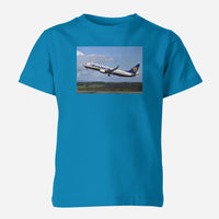 Thumbnail for Departing Ryanair's Boeing 737 Designed Children T-Shirts