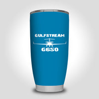 Thumbnail for Gulfstream G650 & Plane Designed Tumbler Travel Mugs