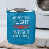 Thumbnail for Once You've Tasted Flight Designed Laundry Baskets