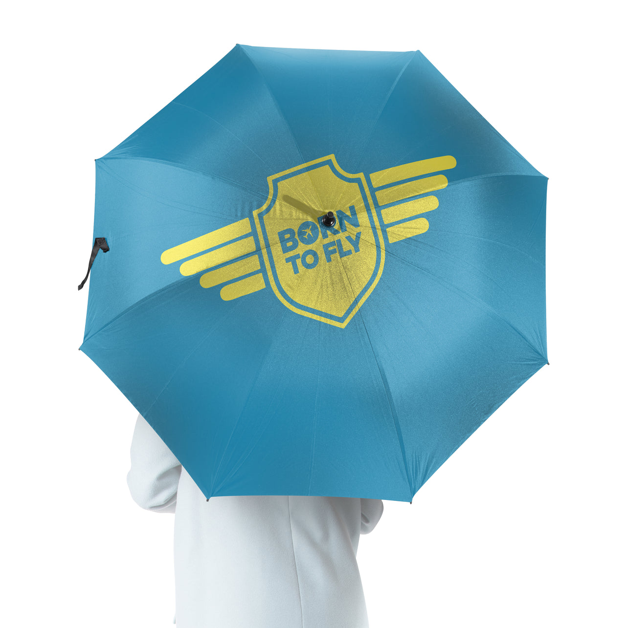 Born To Fly & Badge Designed Umbrella