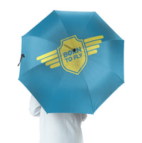 Thumbnail for Born To Fly & Badge Designed Umbrella