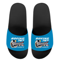 Thumbnail for Boeing 767 Engine (PW4000-94) Designed Sport Slippers