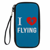 Thumbnail for I Love Flying Designed Travel Cases & Wallets