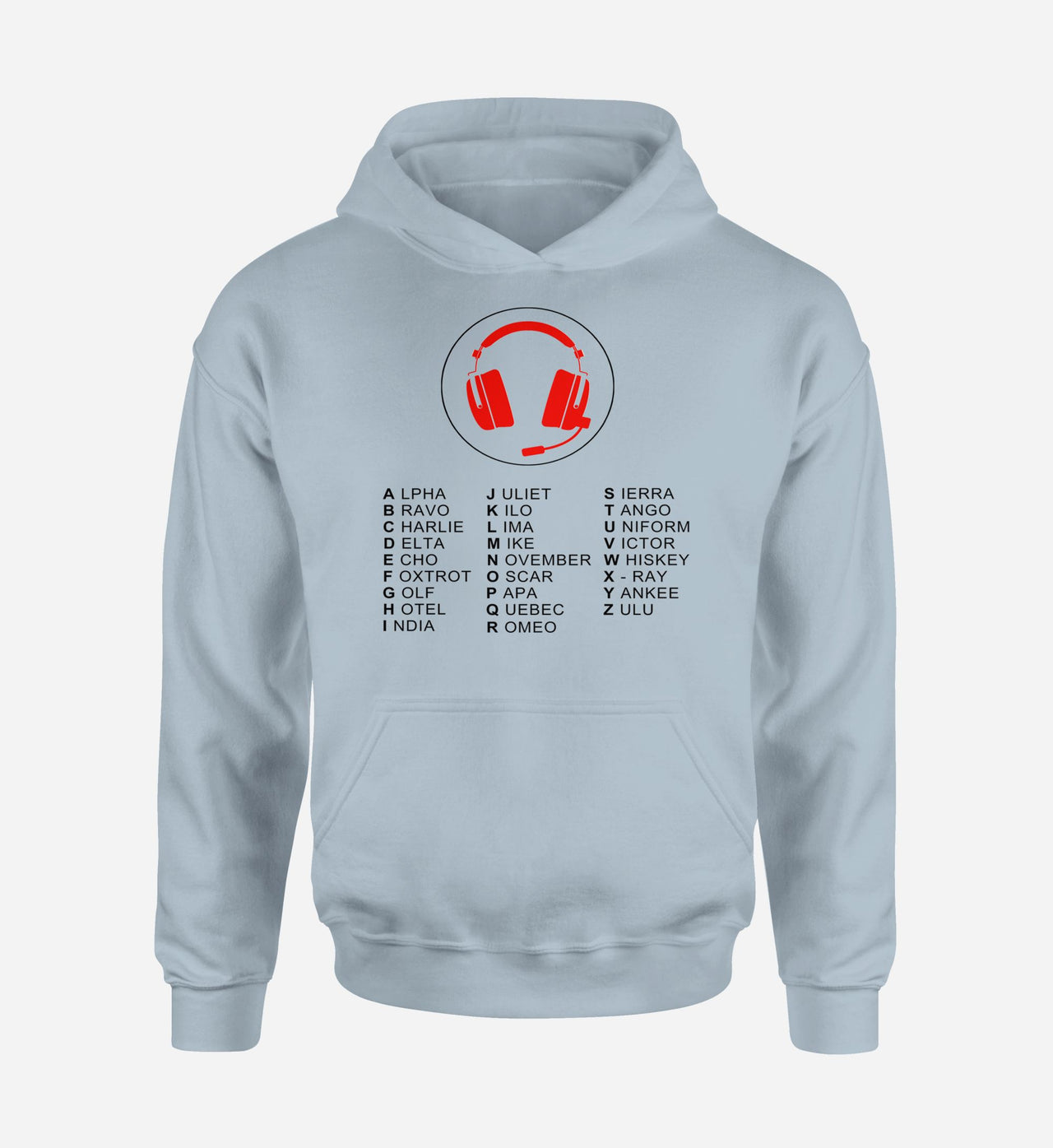 Aviation Alphabet 3 Designed Hoodies